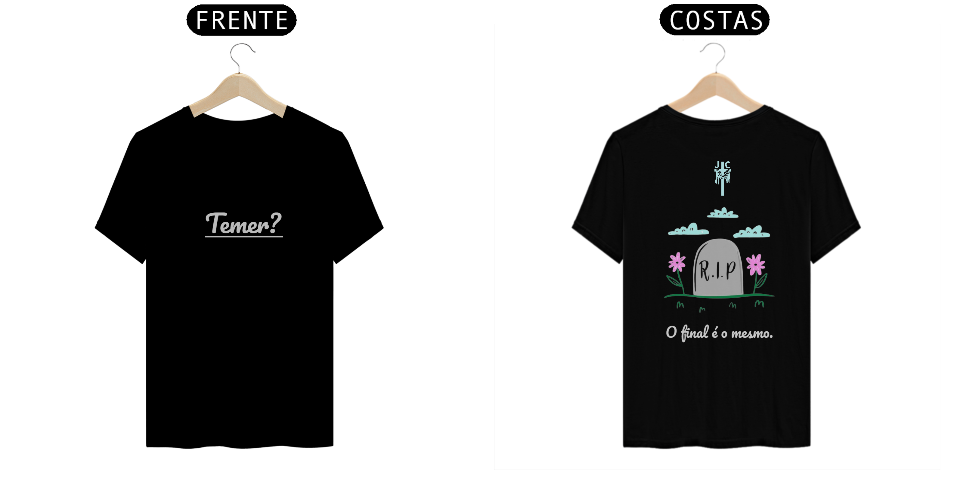 Nome do produto: Camisa Premium \'\'Temer?\'\'