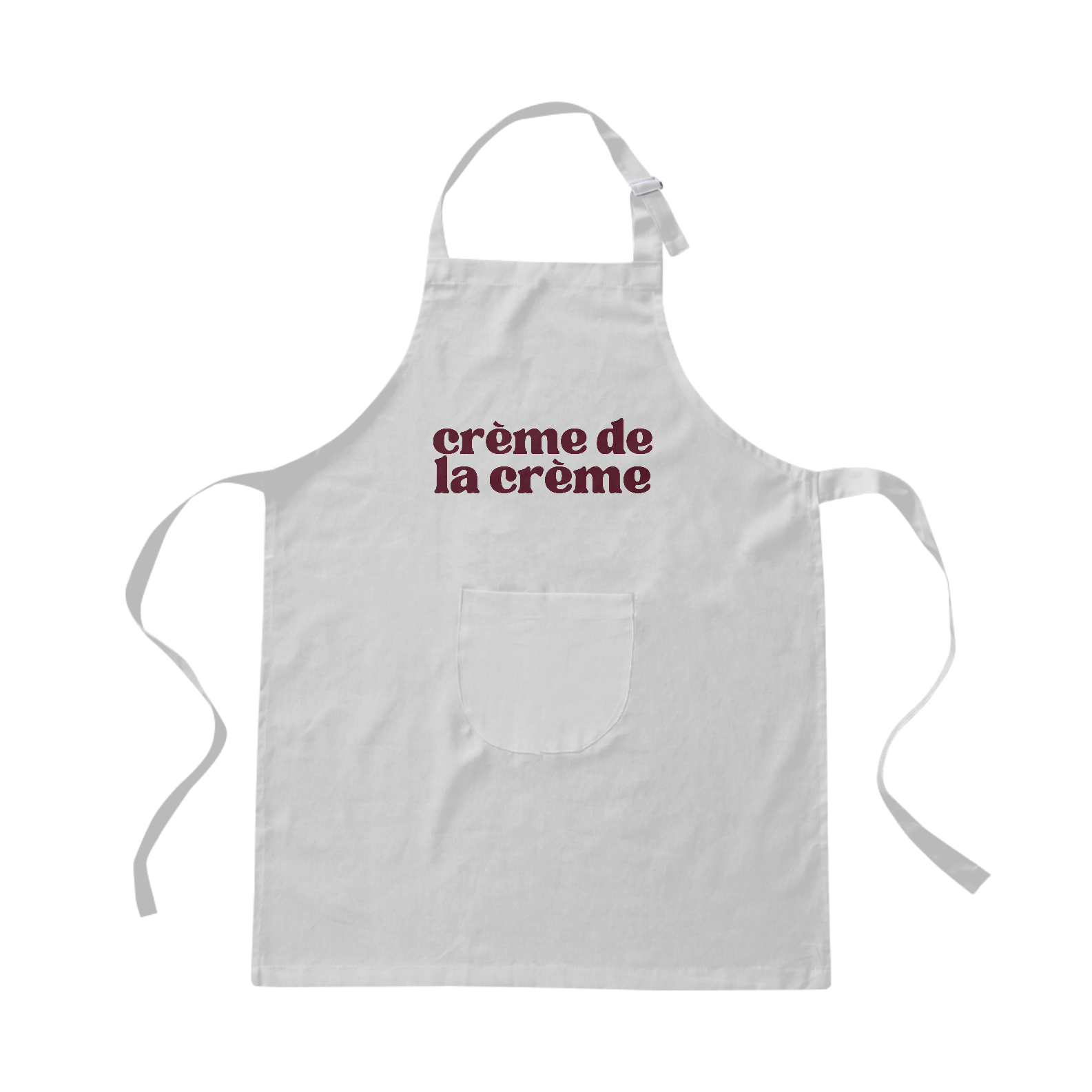 Nome do produto: Avental Branco Crème de la crème