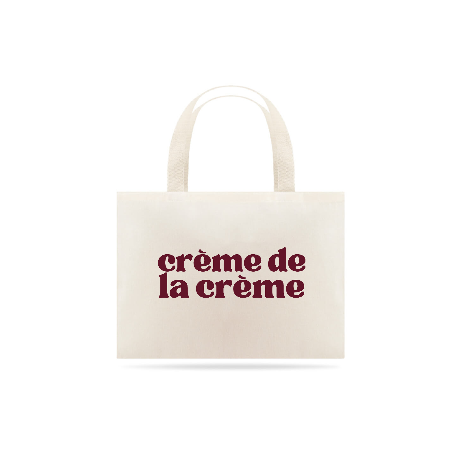 Nome do produto: Tote Bag Crème de la créme Bordô