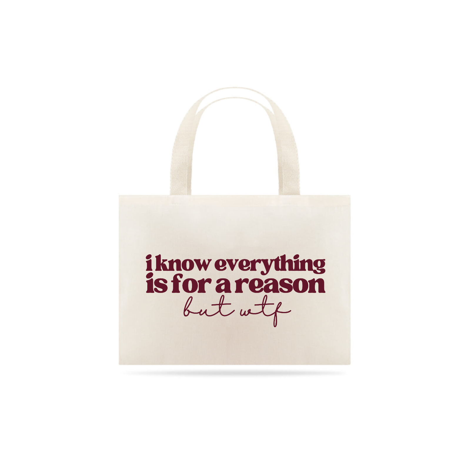Nome do produto: Tote Bag WTF
