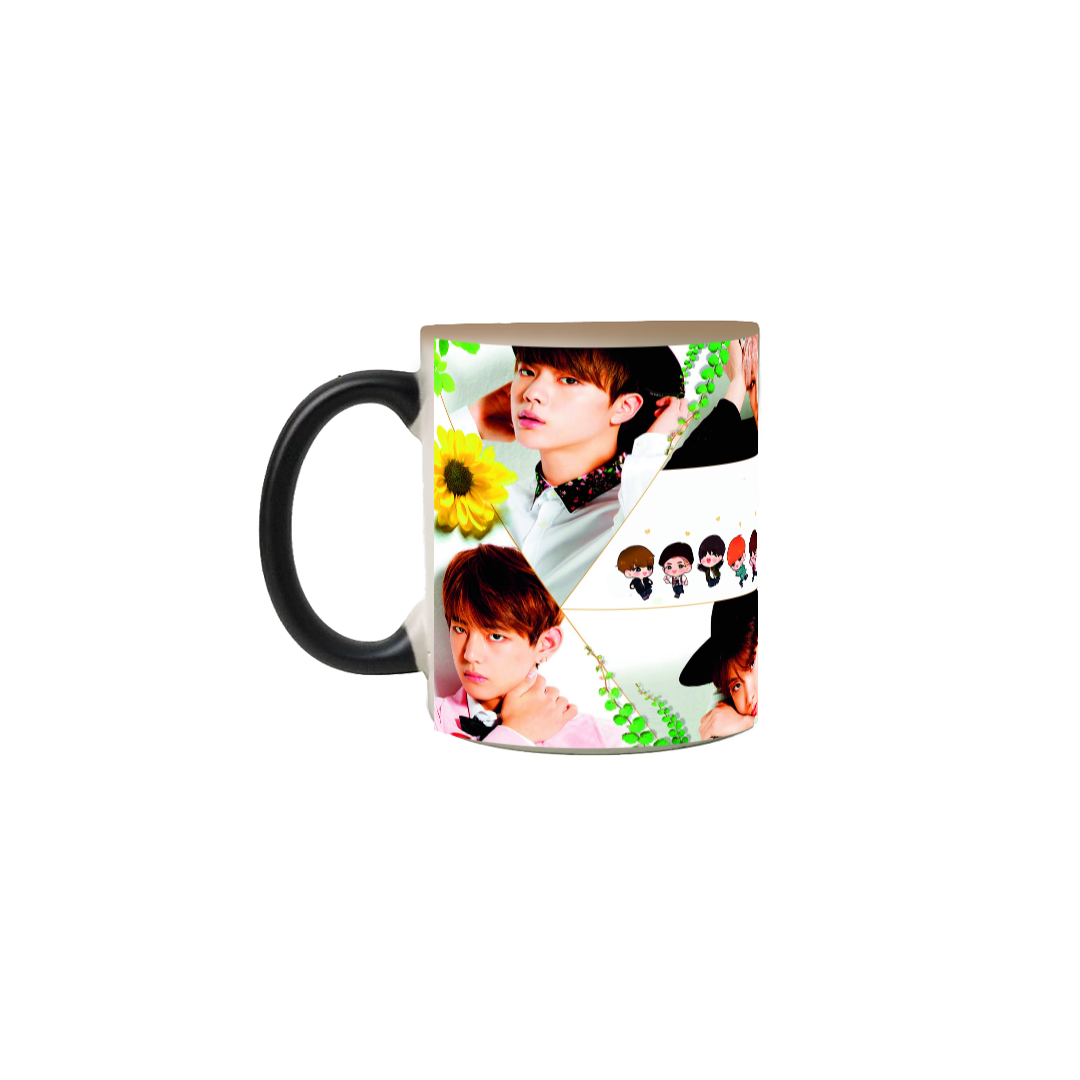 Nome do produto: Caneca mágica  BTS