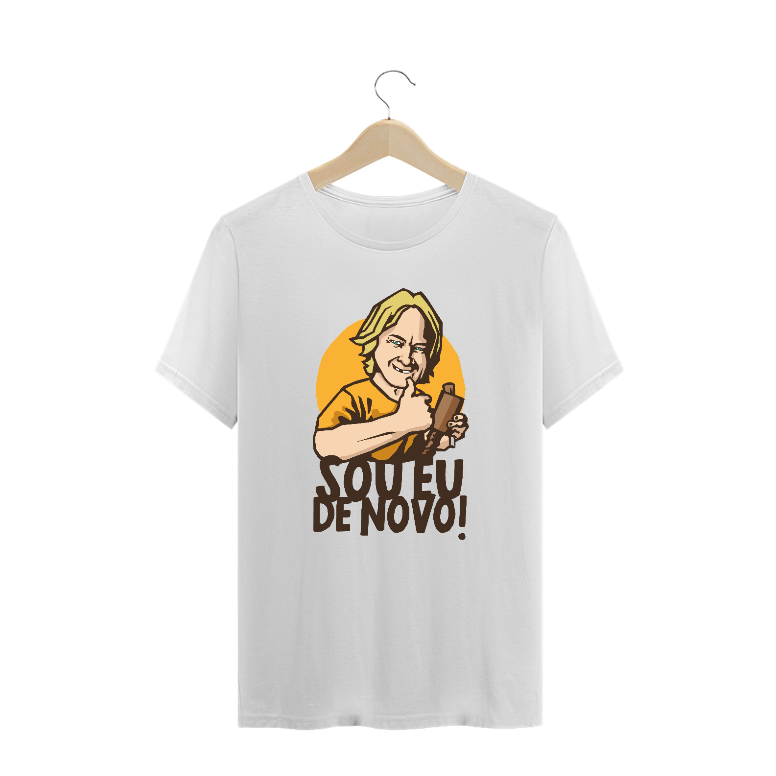 Nome do produto: CAMISETA PLUS SIZE CLASSIC