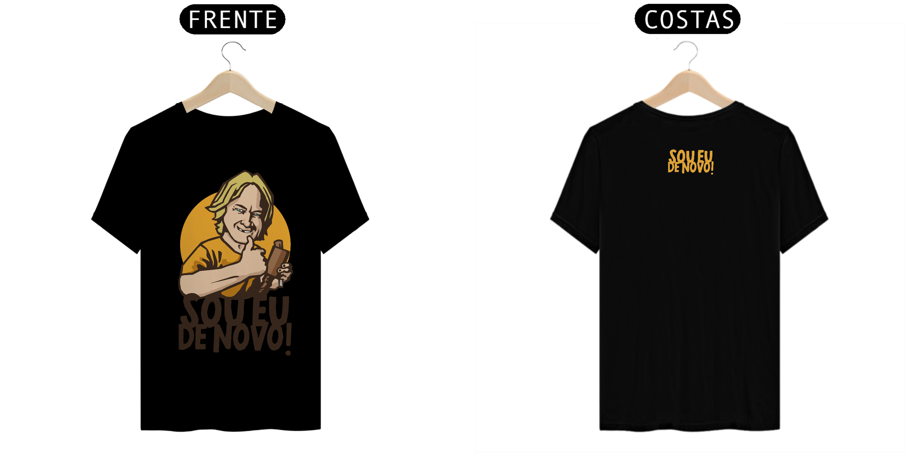 Nome do produto: Camiseta Clássica SOUEUDENOVO 