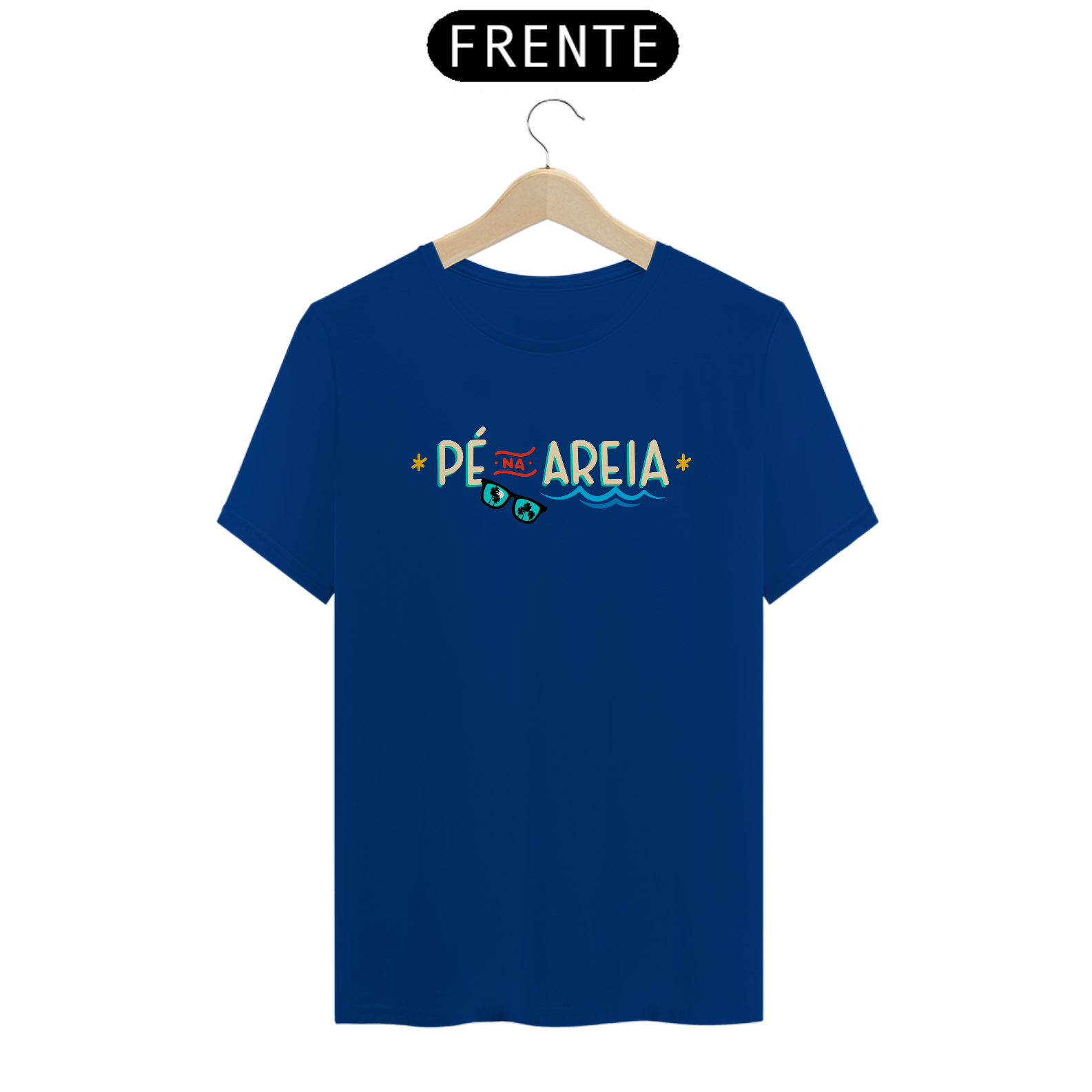 Nome do produto: Camiseta Pé na Areia