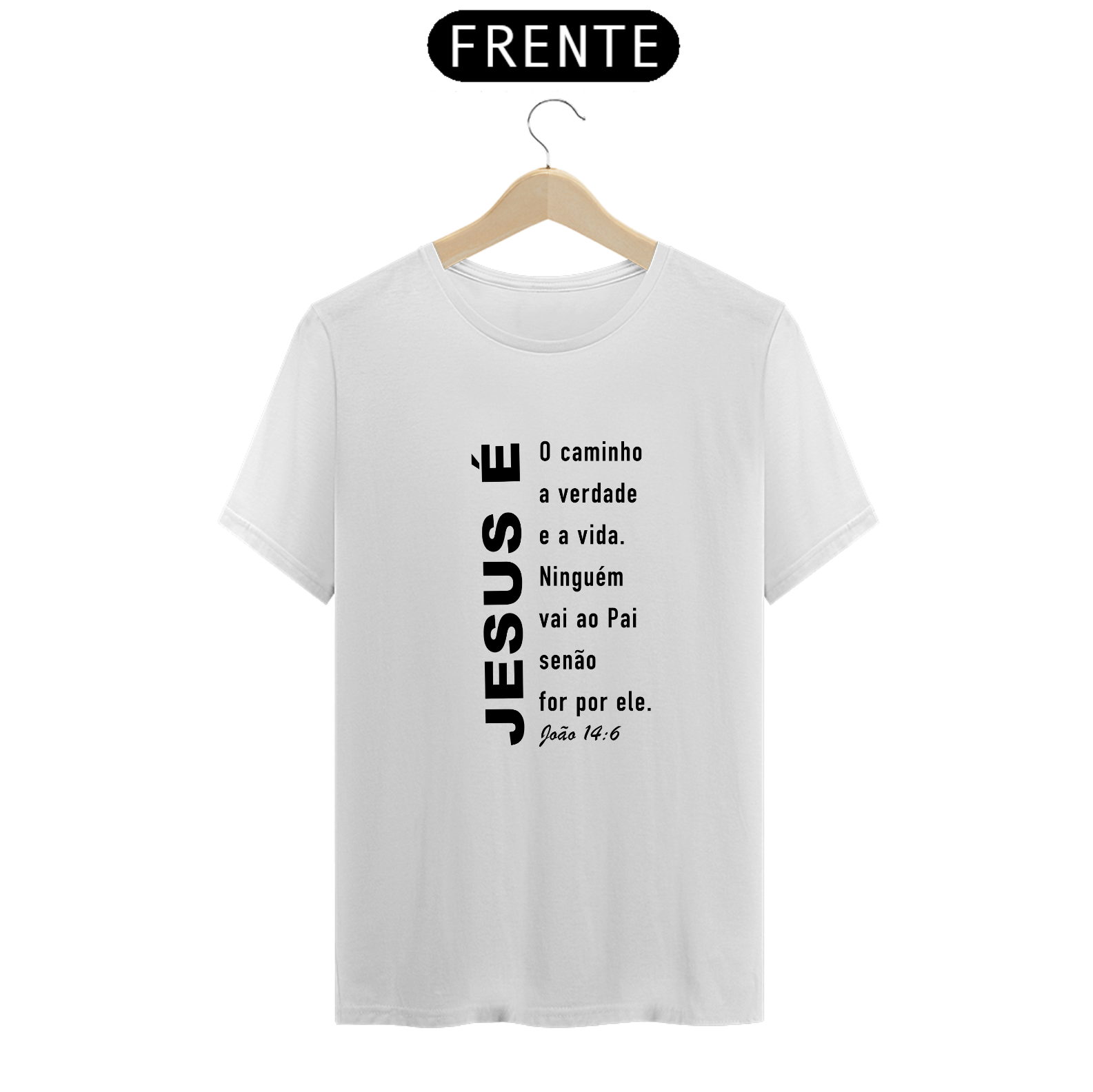 Nome do produto: Camiseta Jesus é o caminho