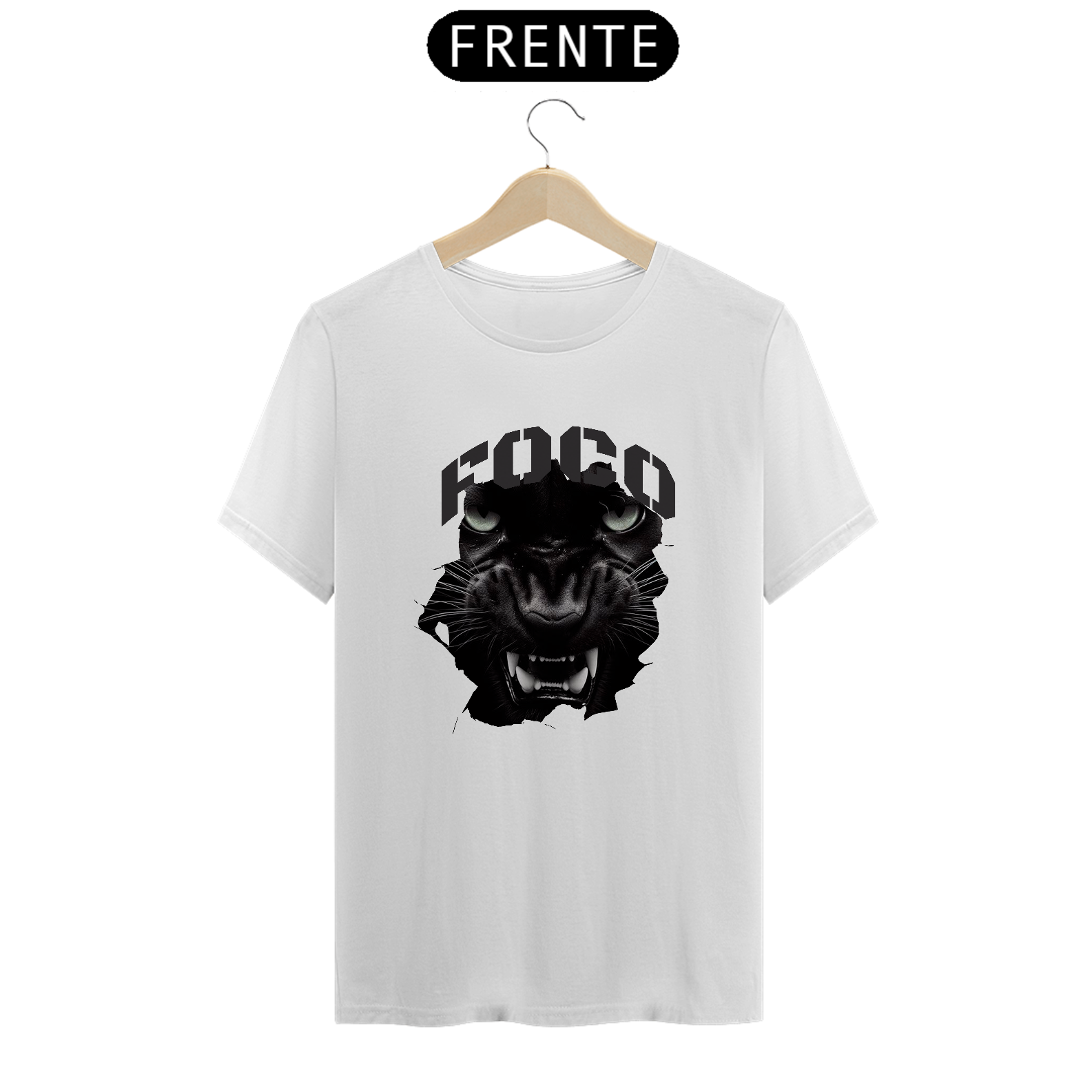 Nome do produto: Camiseta Pantera Negra