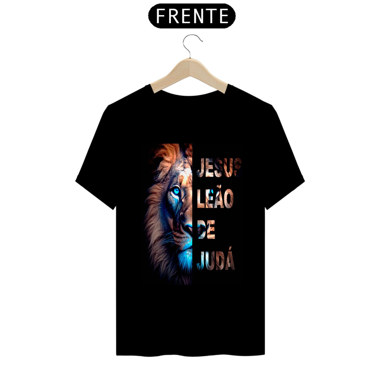 Nome do produto: Camiseta Leão de Judá Unissex