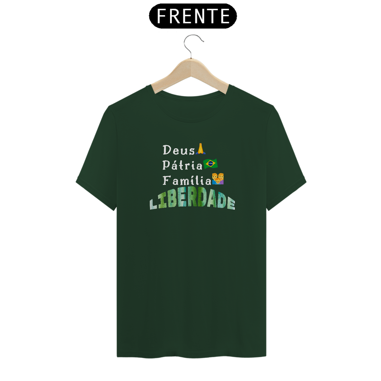 Nome do produto: Camiseta Brasileiros