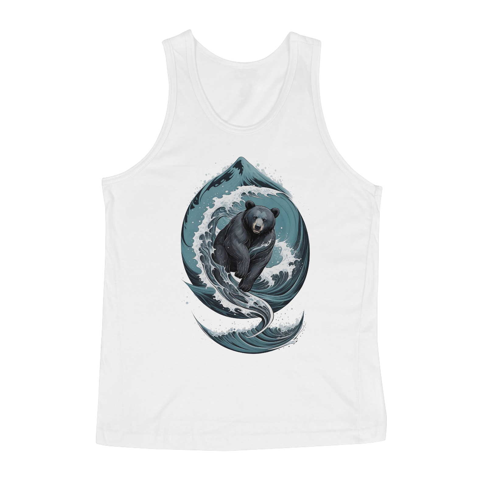 Nome do produto: Black Bear Waves 2 - Regata