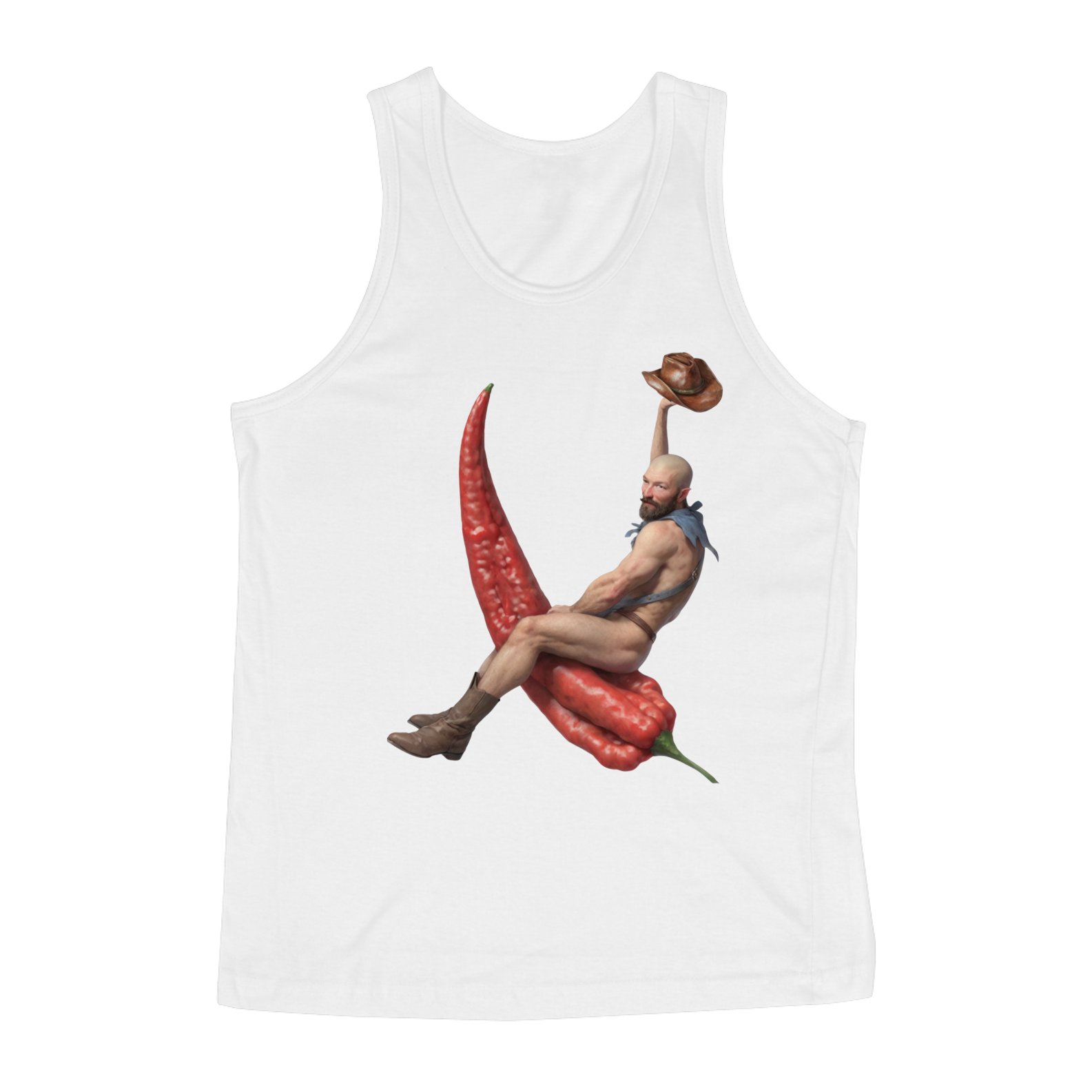 Nome do produto: Naked Cowboy Chili - Regata