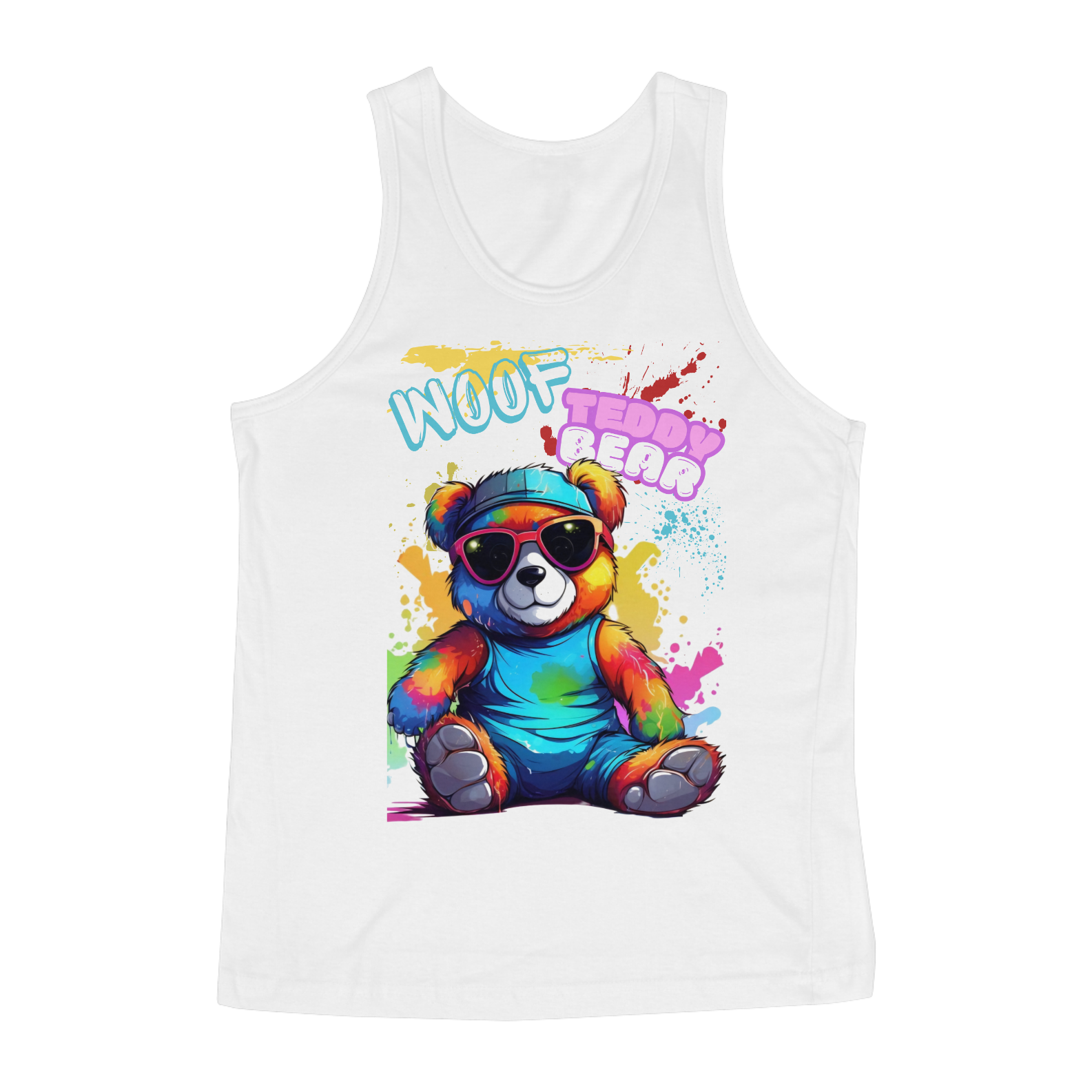 Nome do produto: Graffiti Teddy - Regata