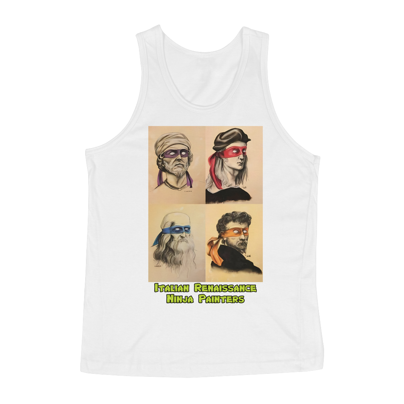 Nome do produto: Italian Renaissance Ninja Painters Pintura - Regata