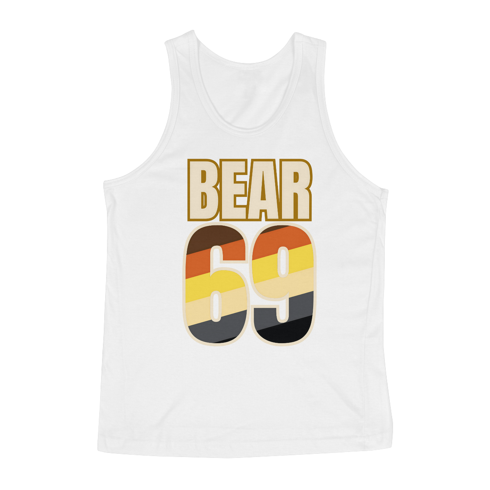 Nome do produto: Bear Pride 69 - Regata