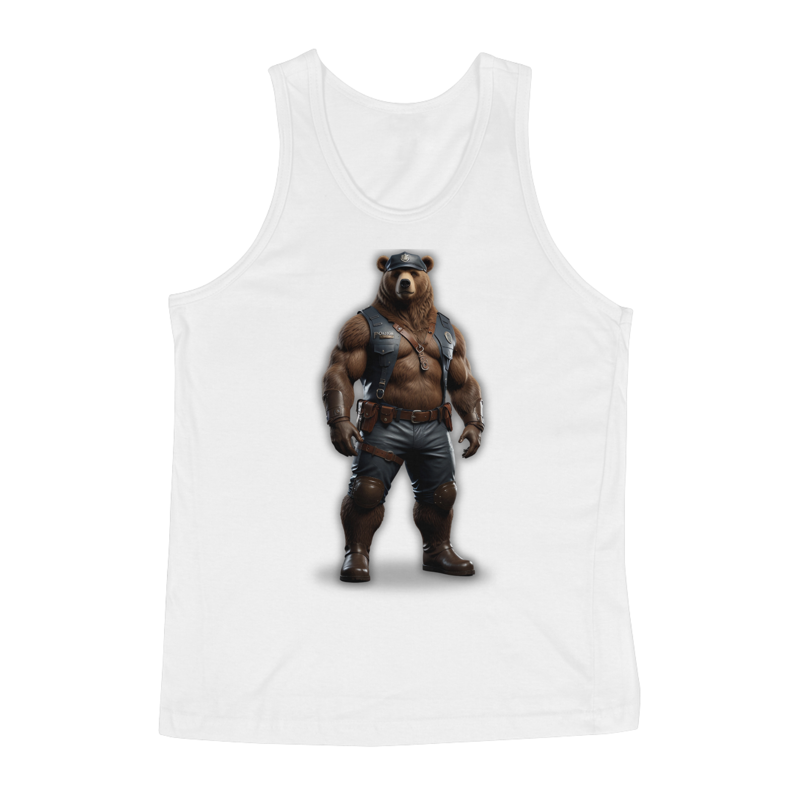 Nome do produto: Strong Leather Bear - Regata