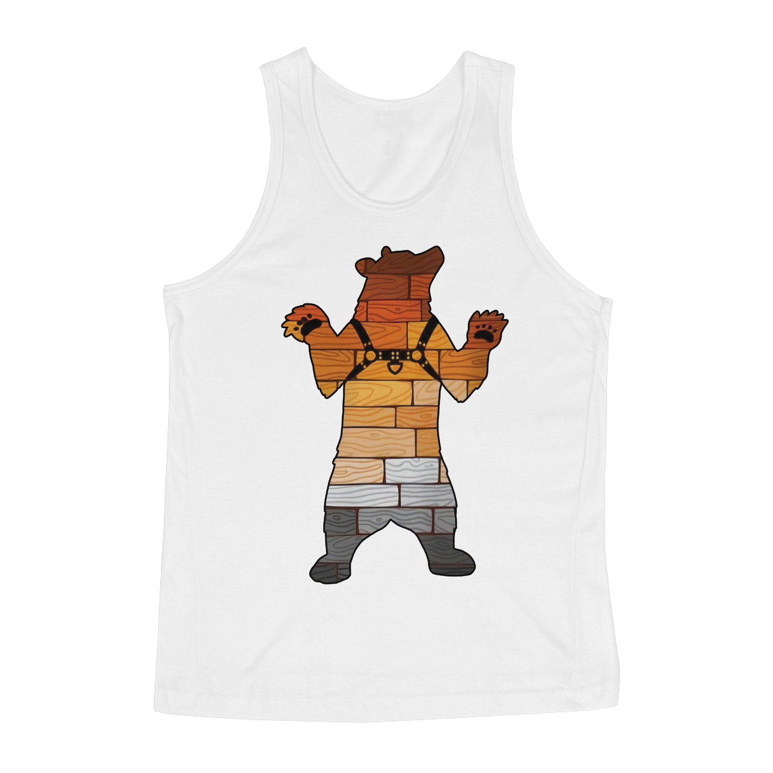 Nome do produto: Wood Bear Pride - Regata