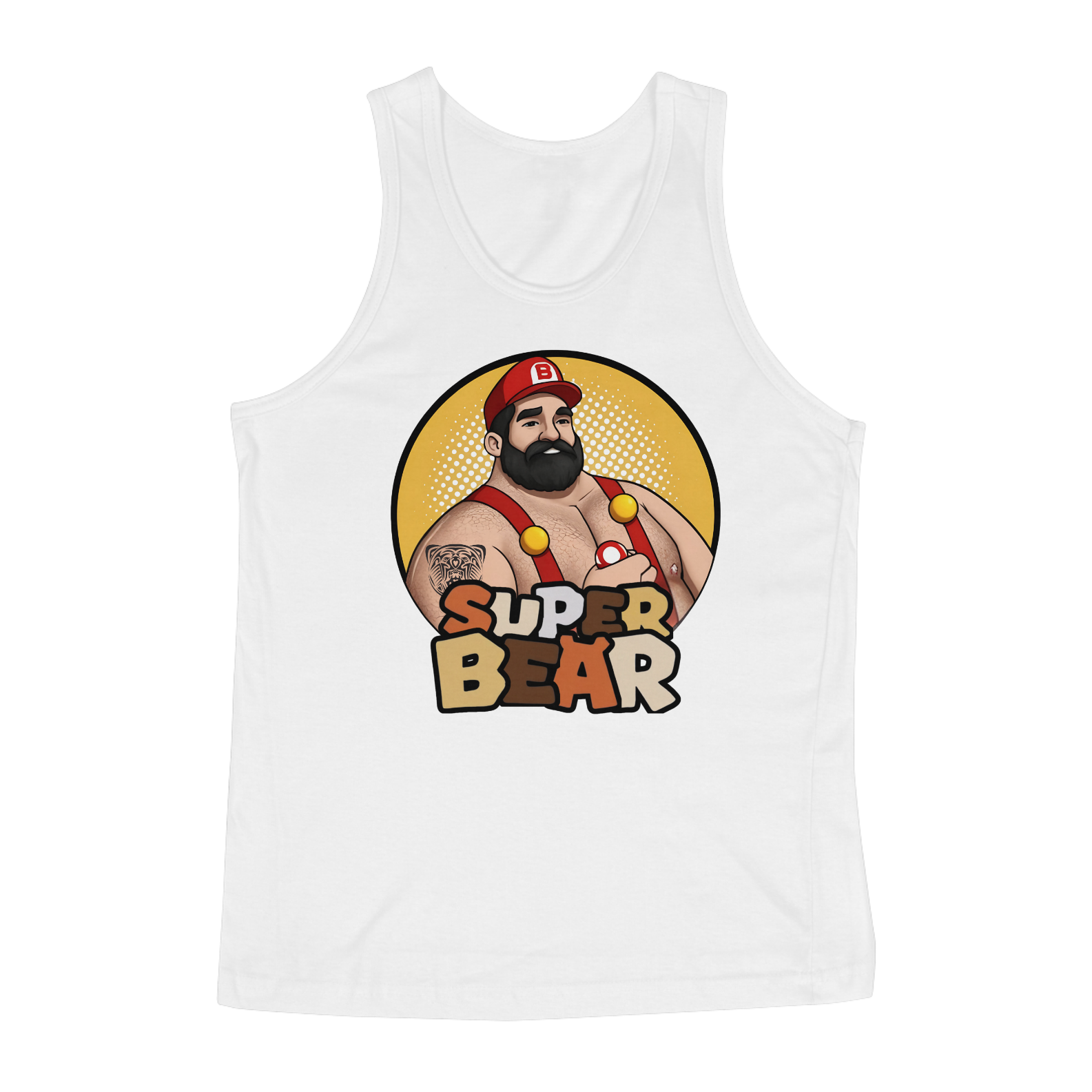 Nome do produto: Super Bear Bros - Regata