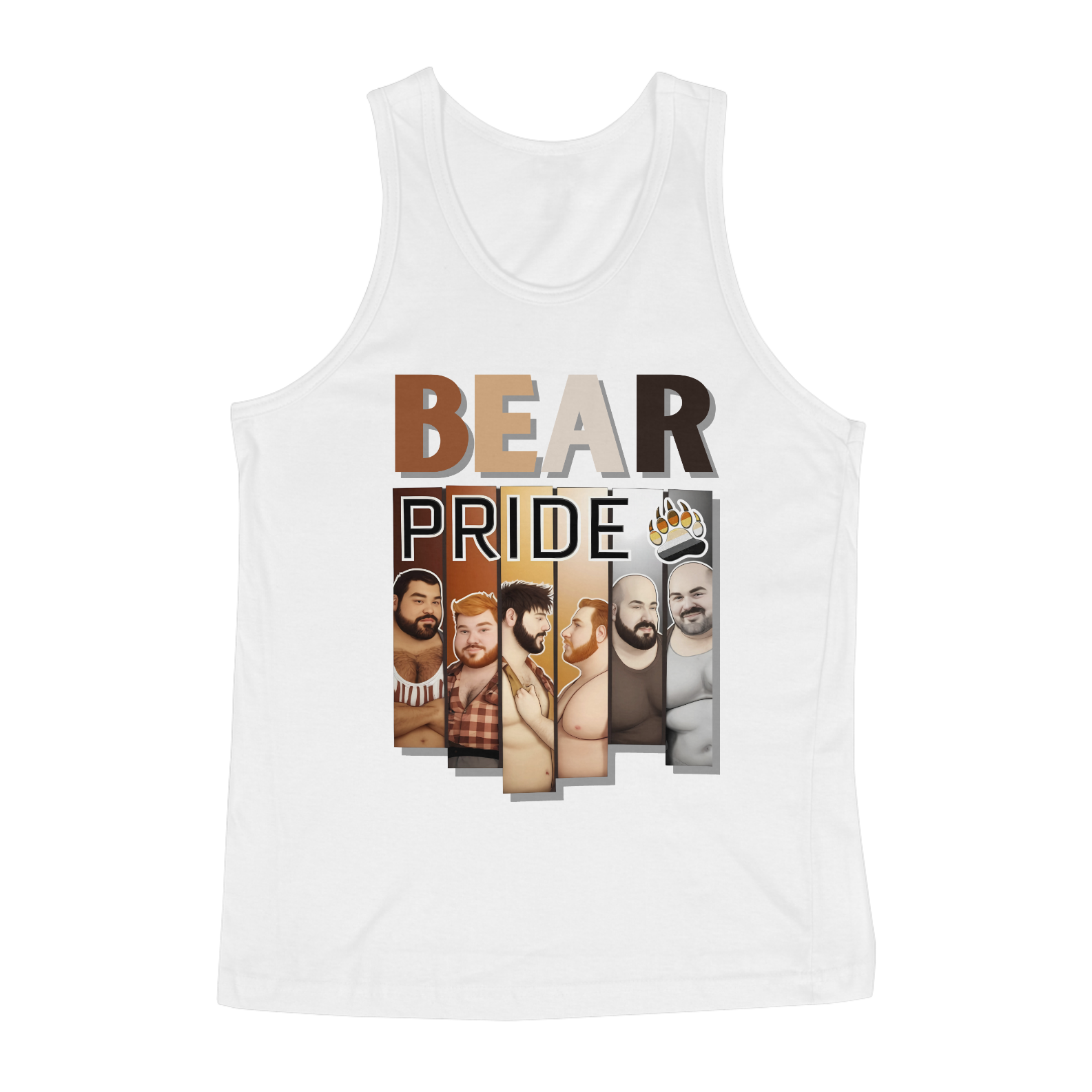 Nome do produto: Bear Pride 3 - Regata