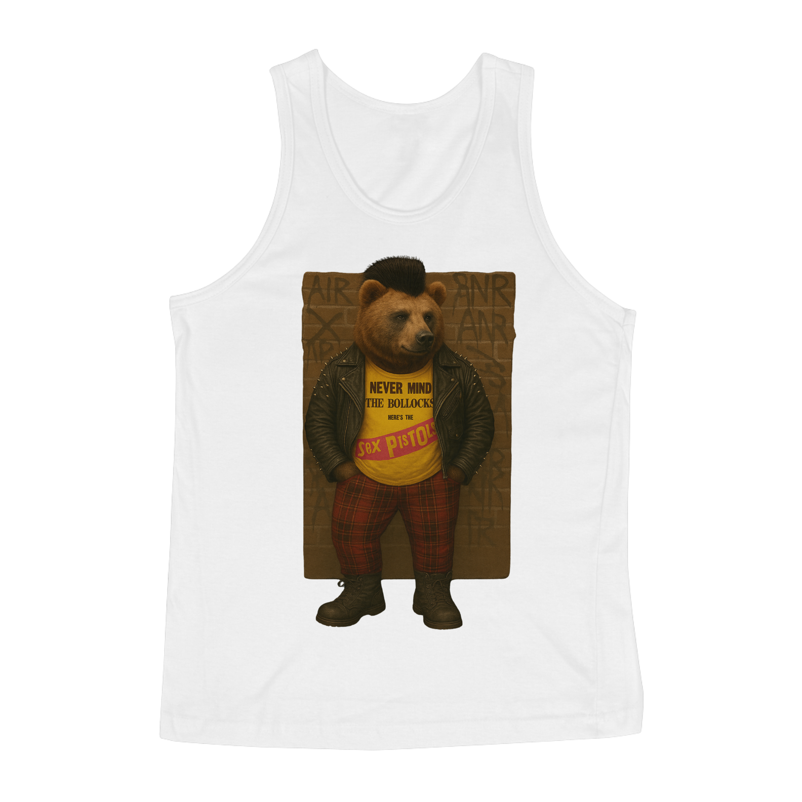 Nome do produto: Punk Bear - Regata