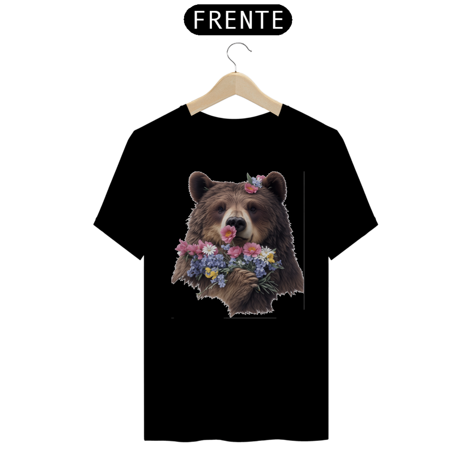 Nome do produto: Bear with Flowers - Quality