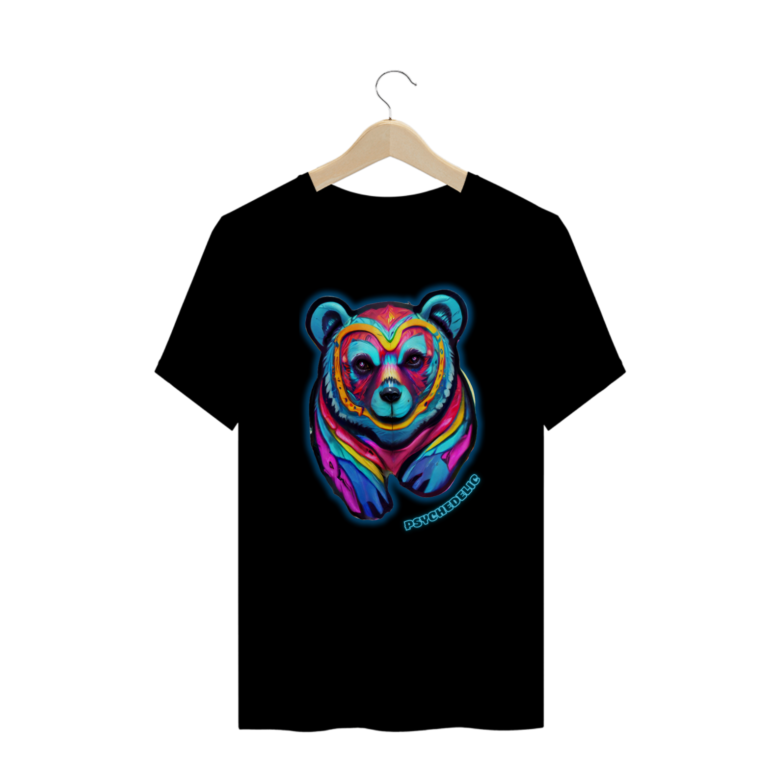 Nome do produto: Psychedelic Bear - Plus Size
