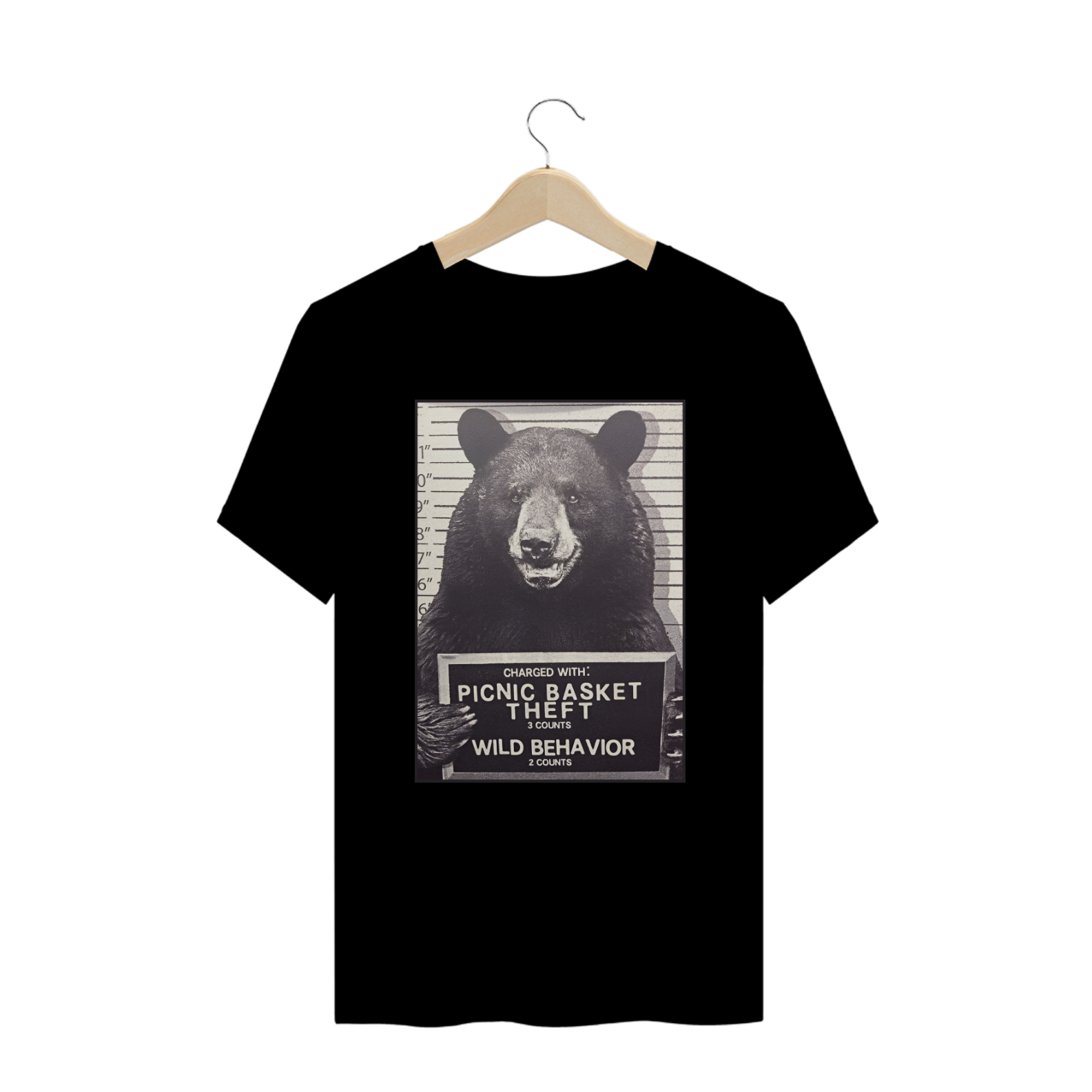 Nome do produto: Bear Mugshot - Plus Size