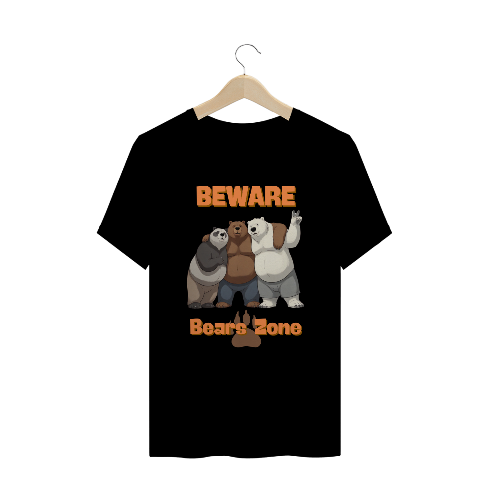 Nome do produto: Beware Bears Zone - Plus Size