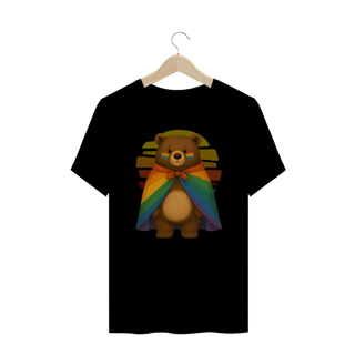 Rainbow Flag Bear - Plus Size