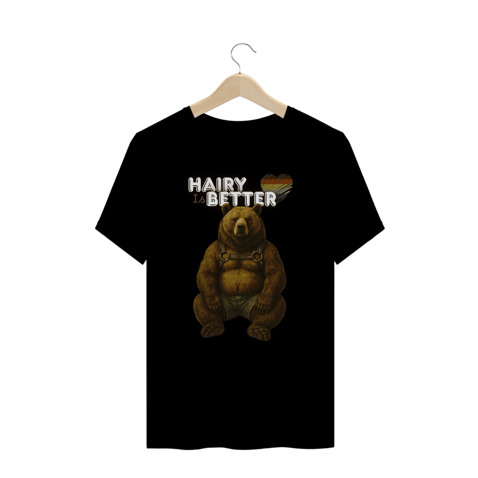 Nome do produto: Hairy Is Better -  Plus Size
