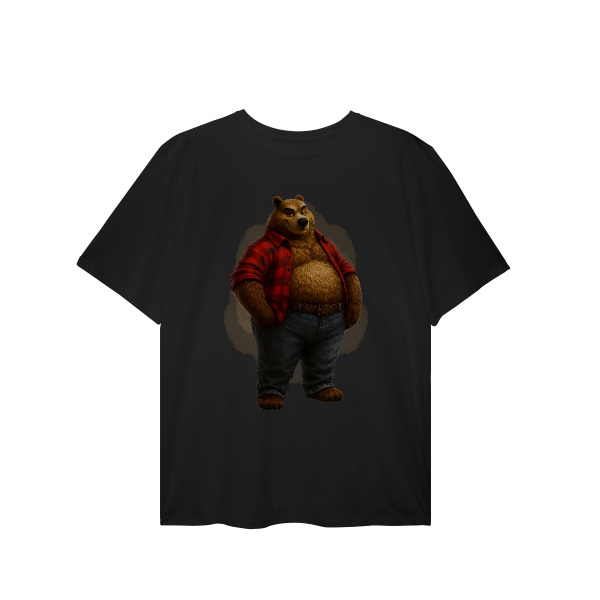 Nome do produto: Ursão Xadrez - Plus Size