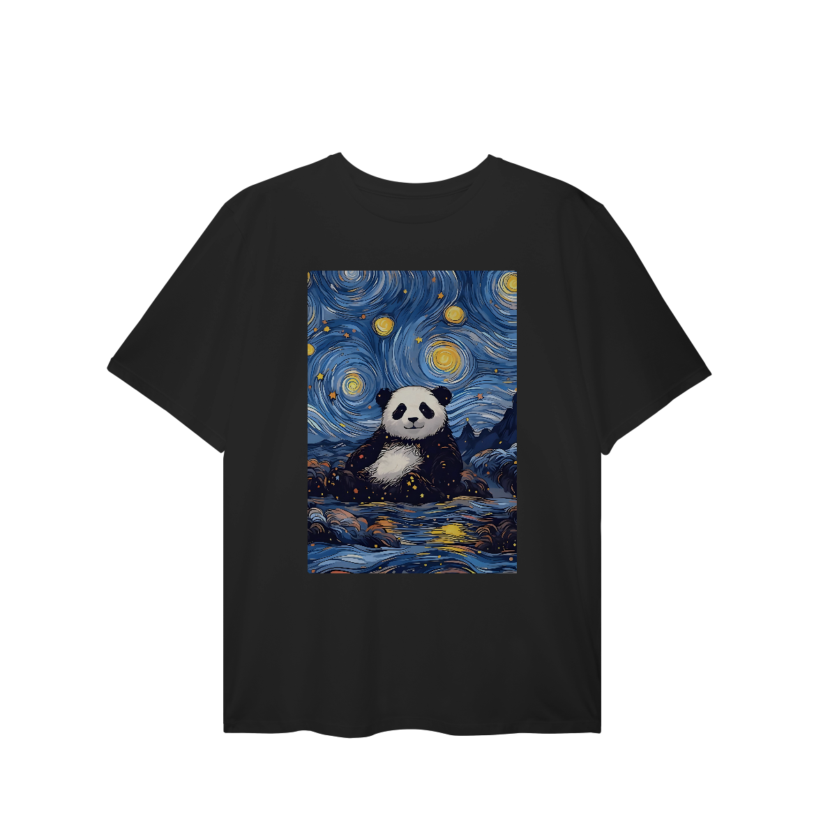 Nome do produto: Bear Gogh - Pintura - Plus Size