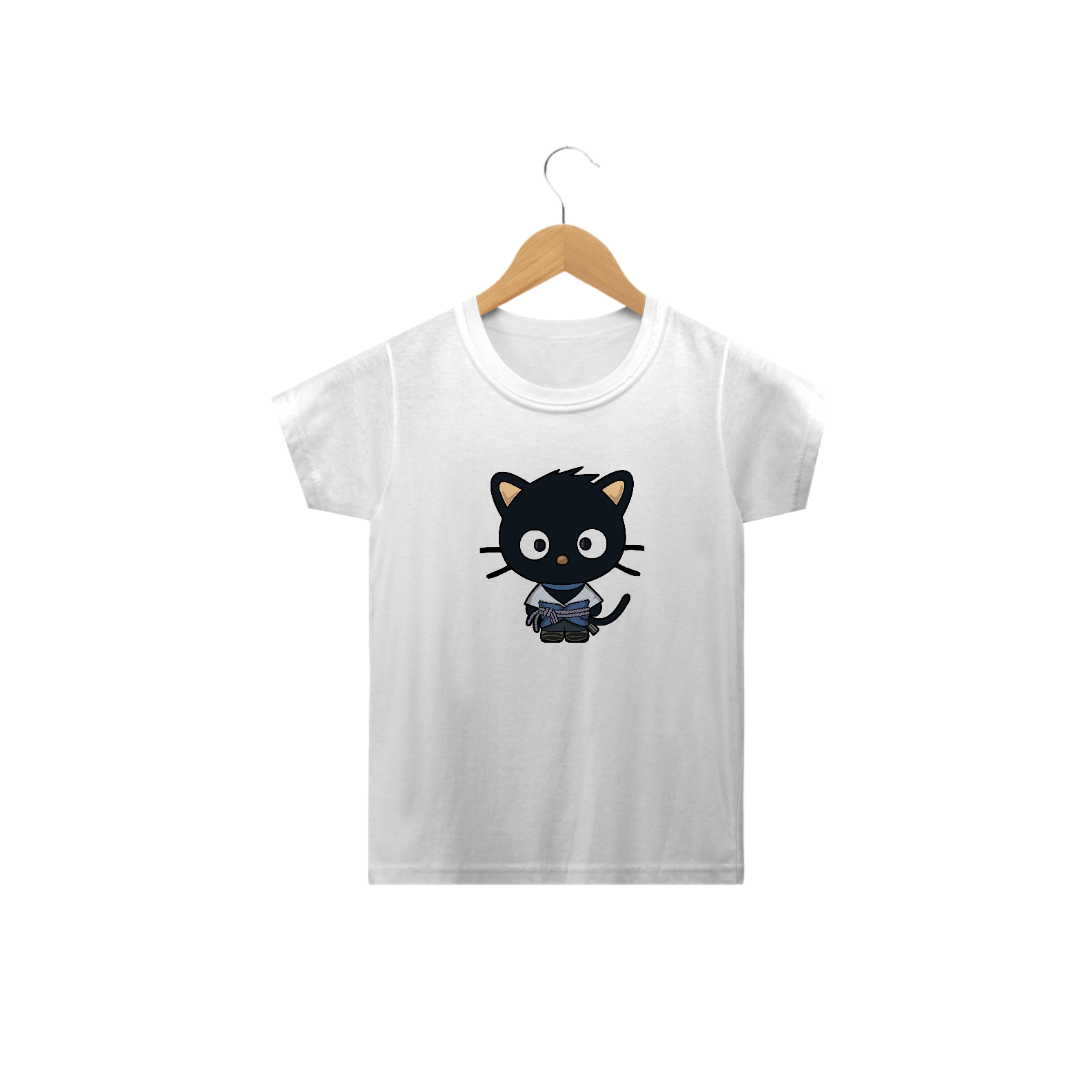 Nome do produto: CAMISETA INFANTIL HELLO KITTY SASUKE