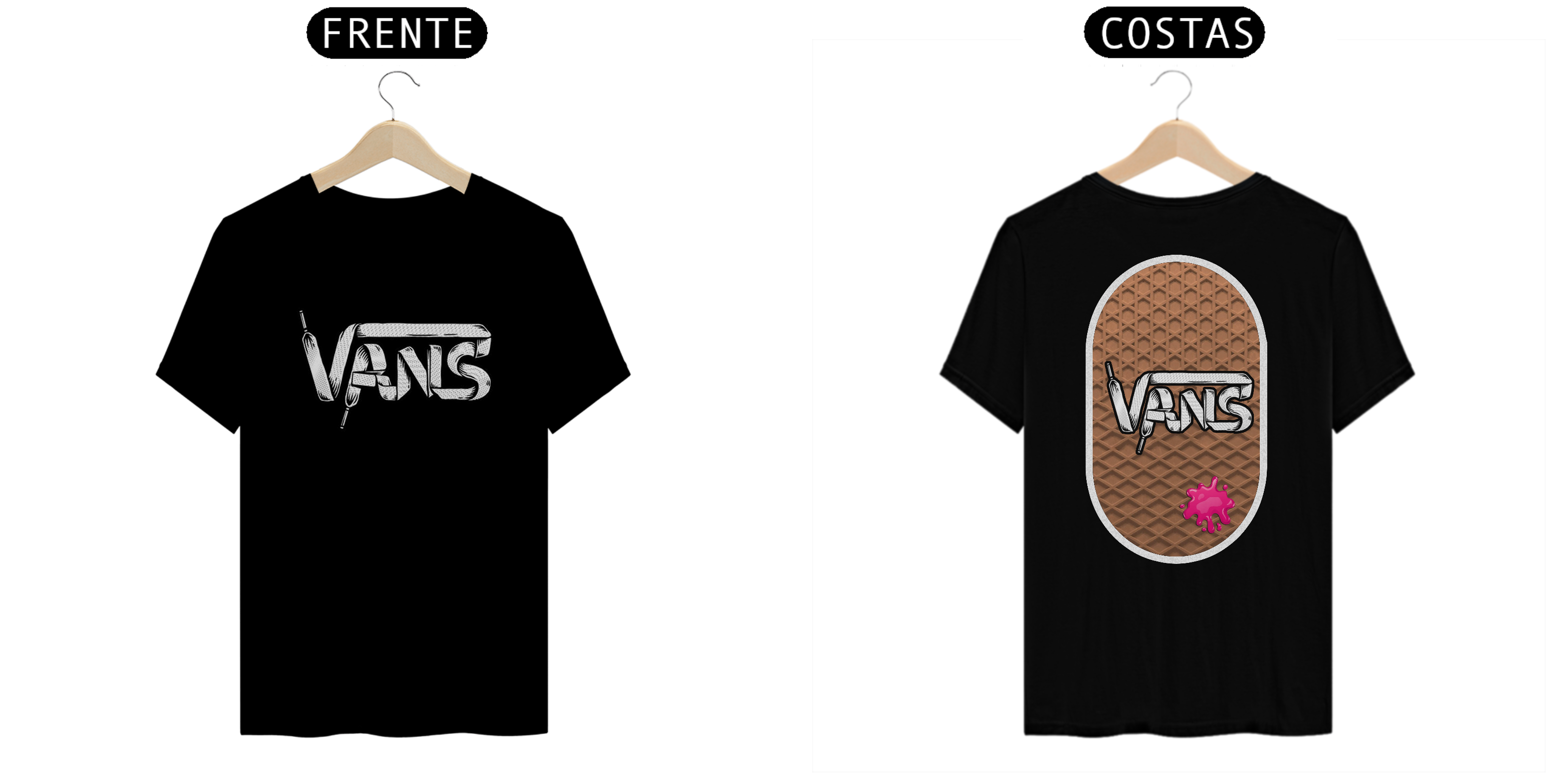 Nome do produto: CAMISETA VANS NA SOLA