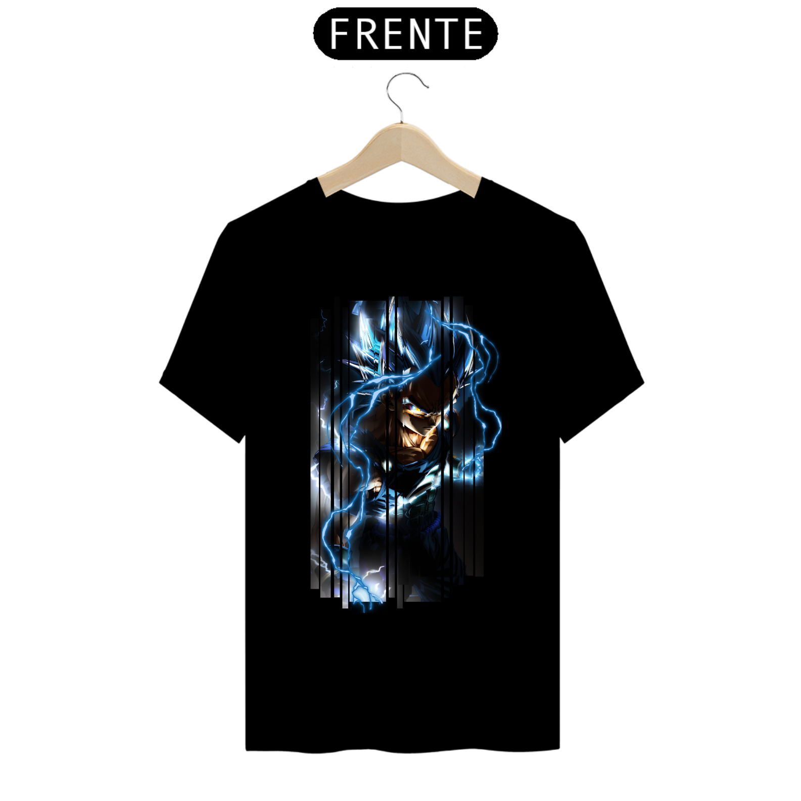 Nome do produto: Camiseta Econômica BLUE POWER Personalizado