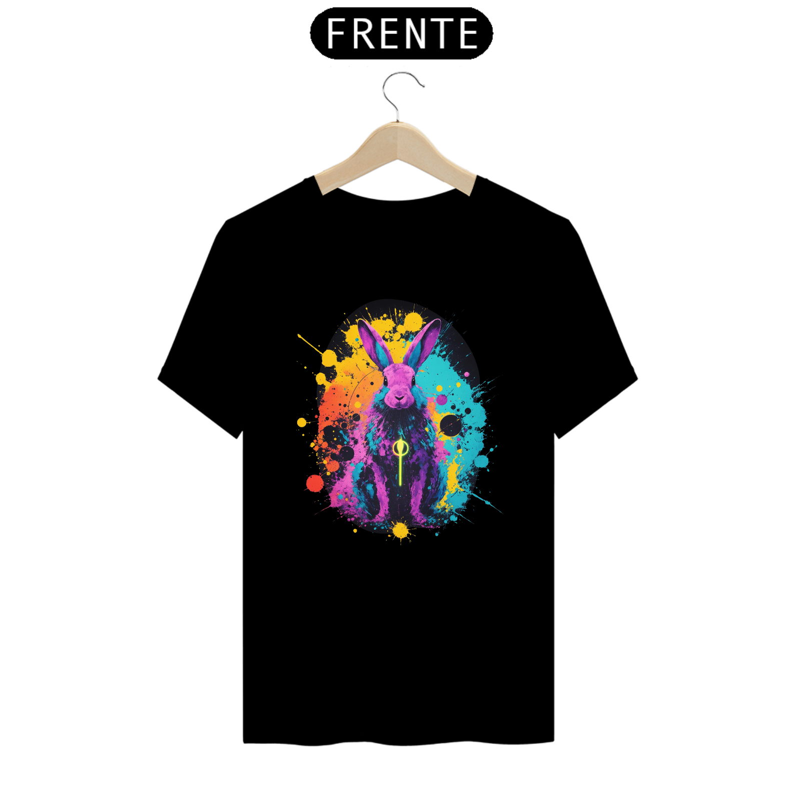 Nome do produto: Camiseta Econômica Coelho Personalizado