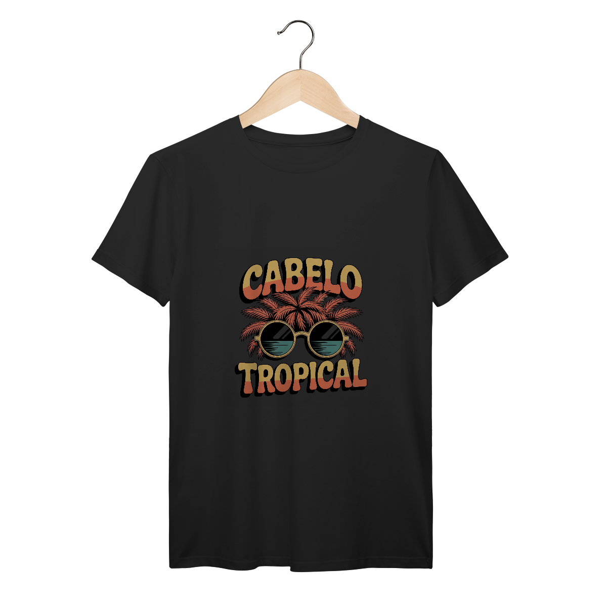 Nome do produto: CAMISETA - CABELO TROPICAL