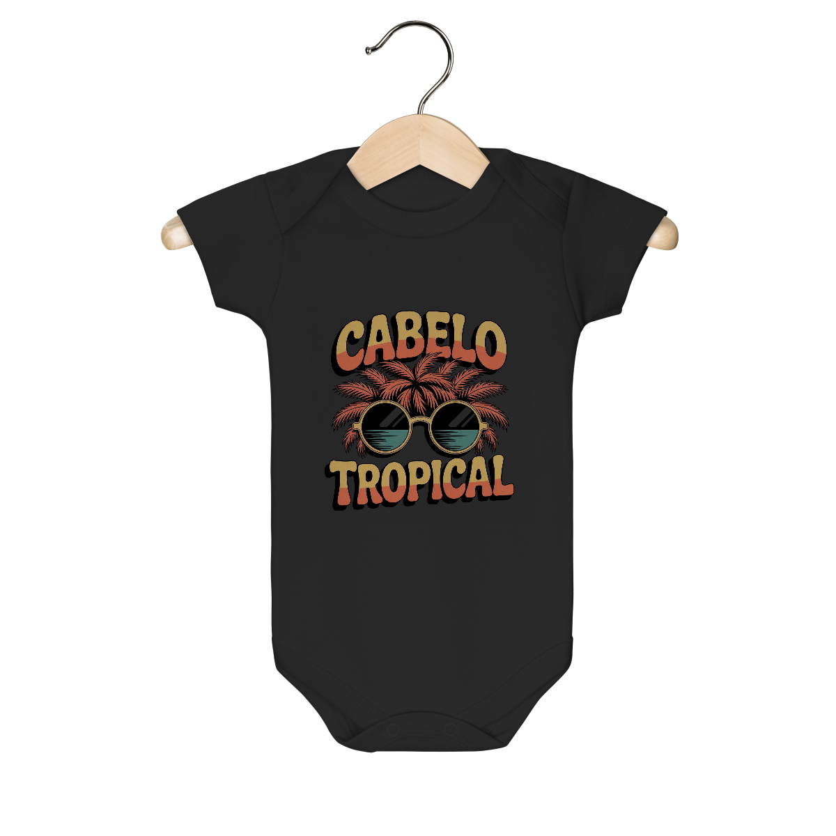 Nome do produto: BODY INFANTIL - CABELO TROPICAL