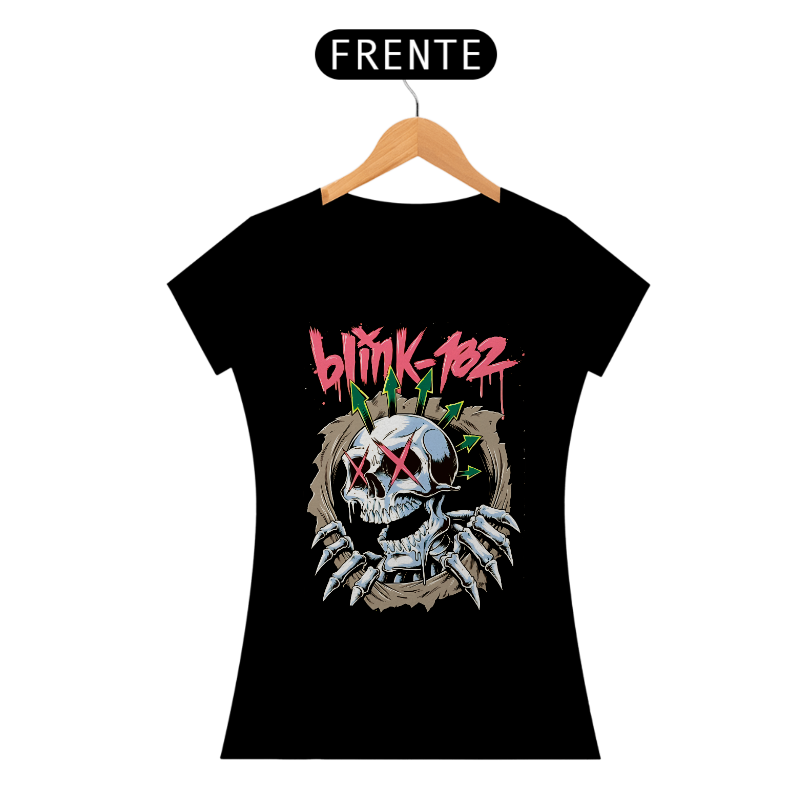 Nome do produto: Blink182 mod1 feminina
