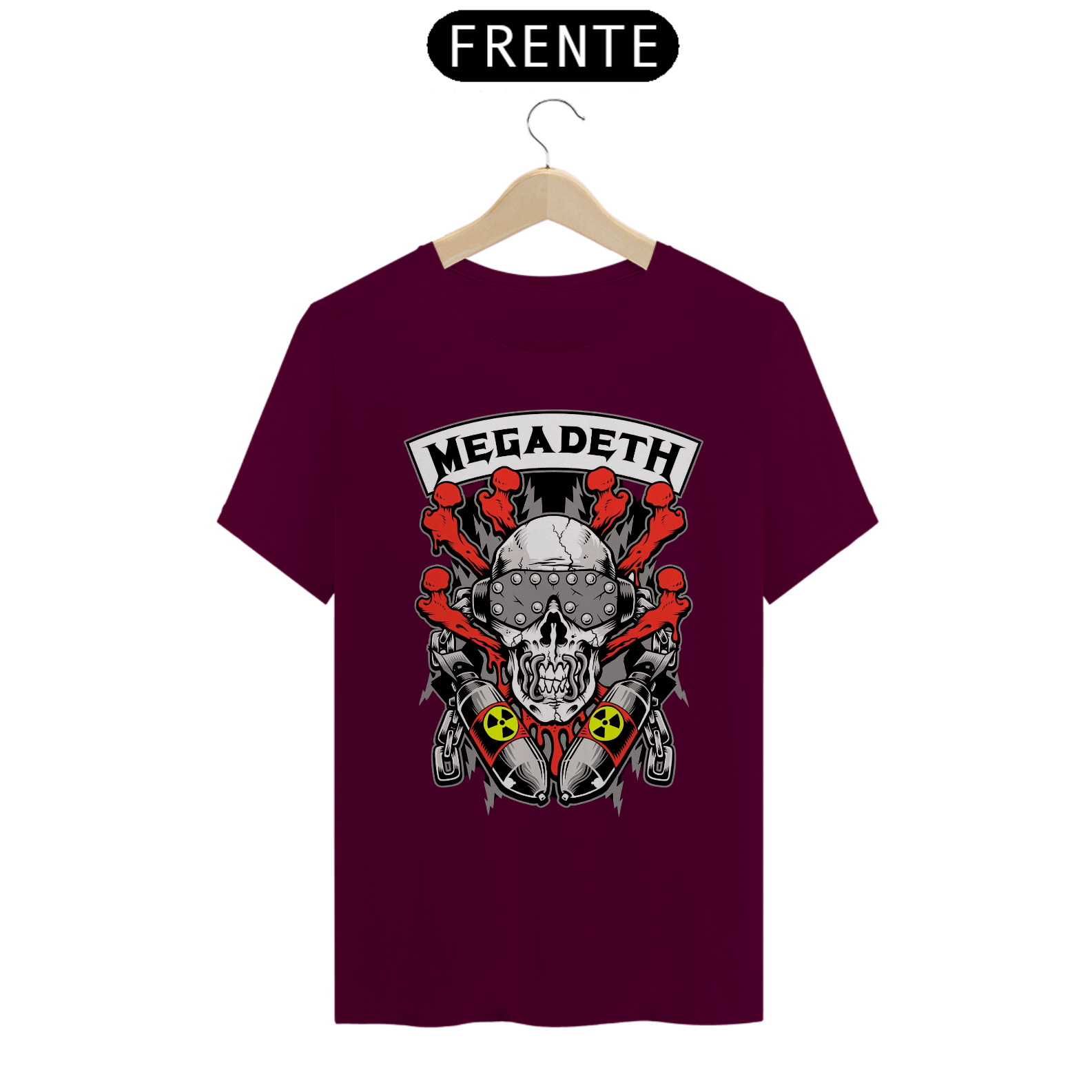 Nome do produto: Megadeth mod1 masculina