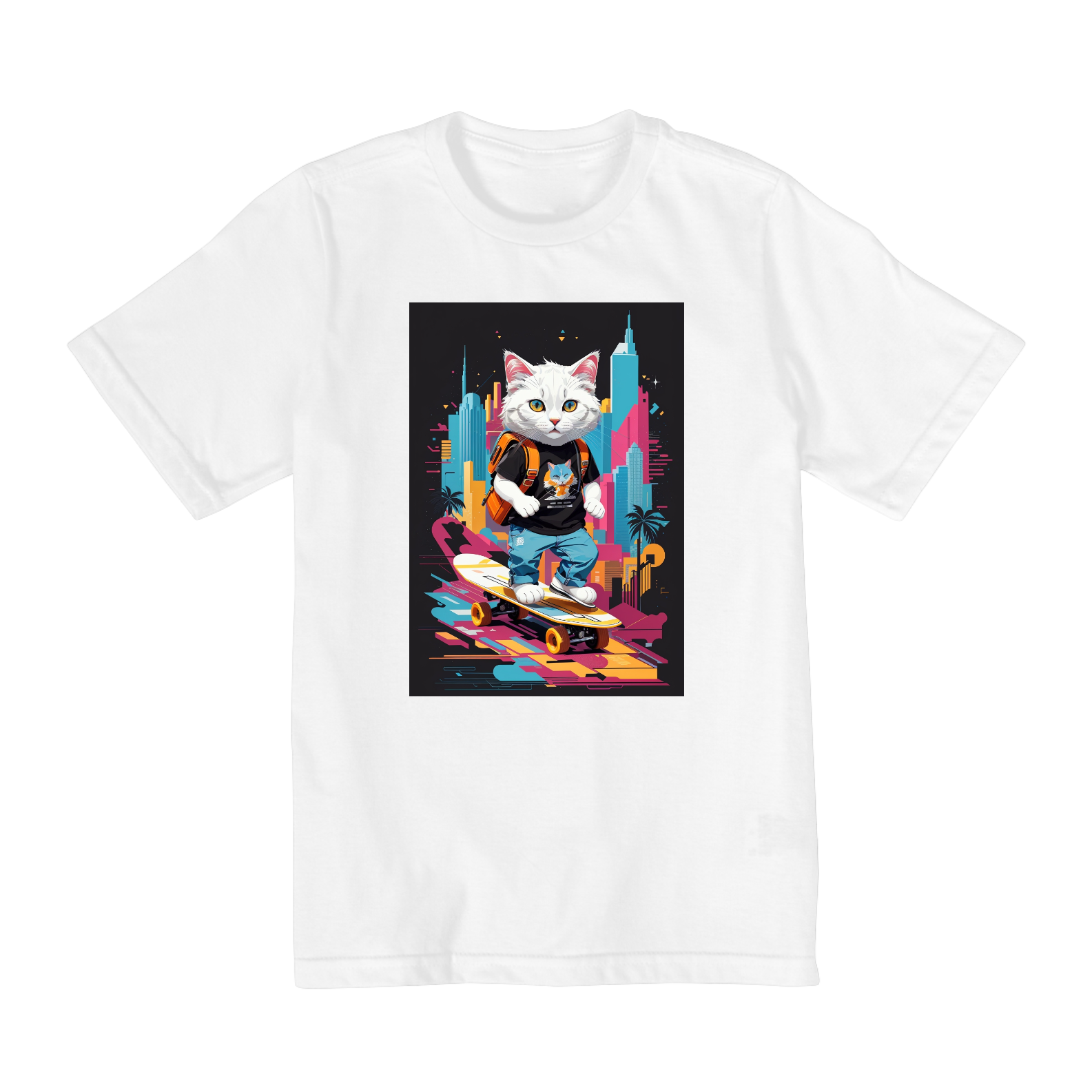 Nome do produto: SKATEBOARD CAT