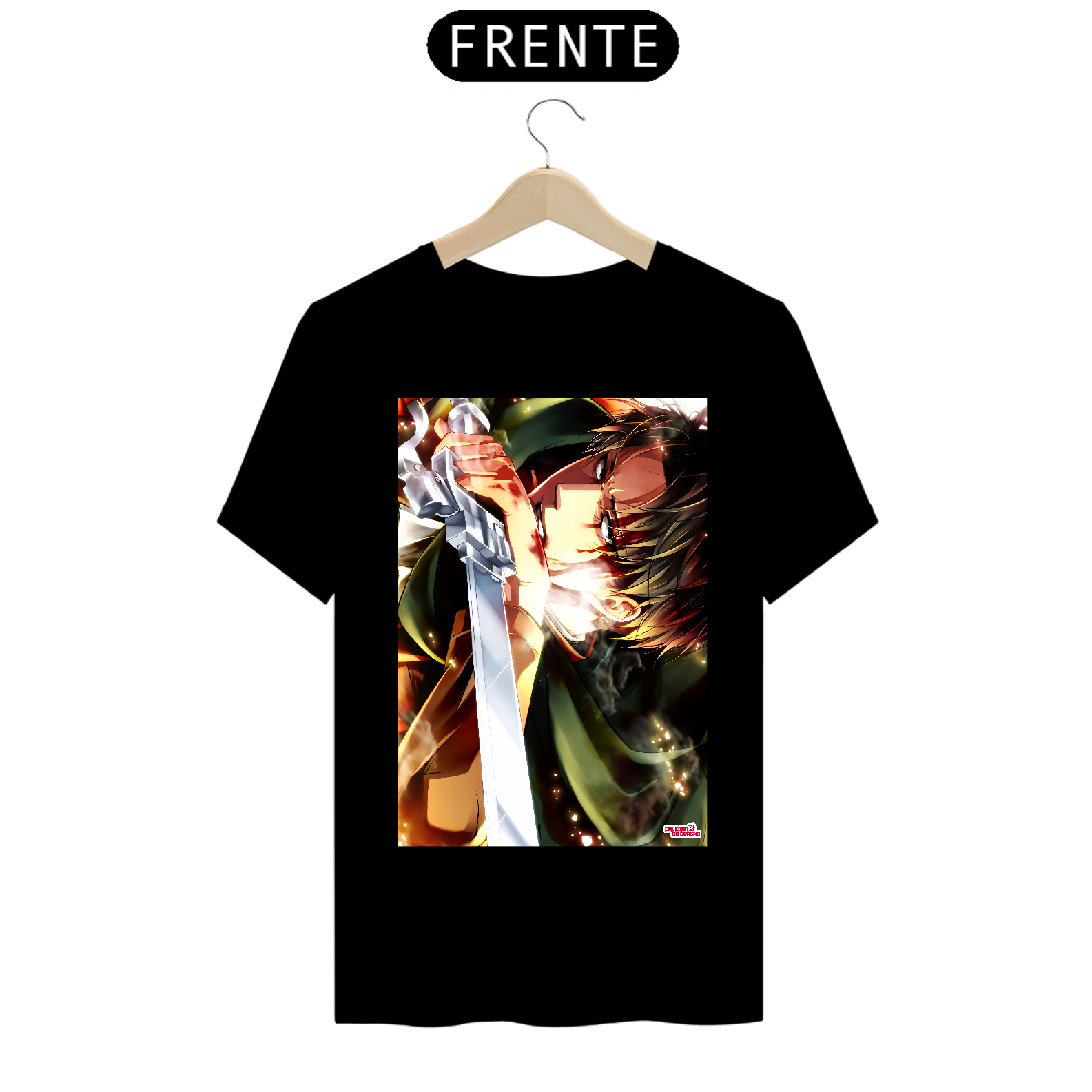 Nome do produto: T-Shirt Attack on Titan Classic