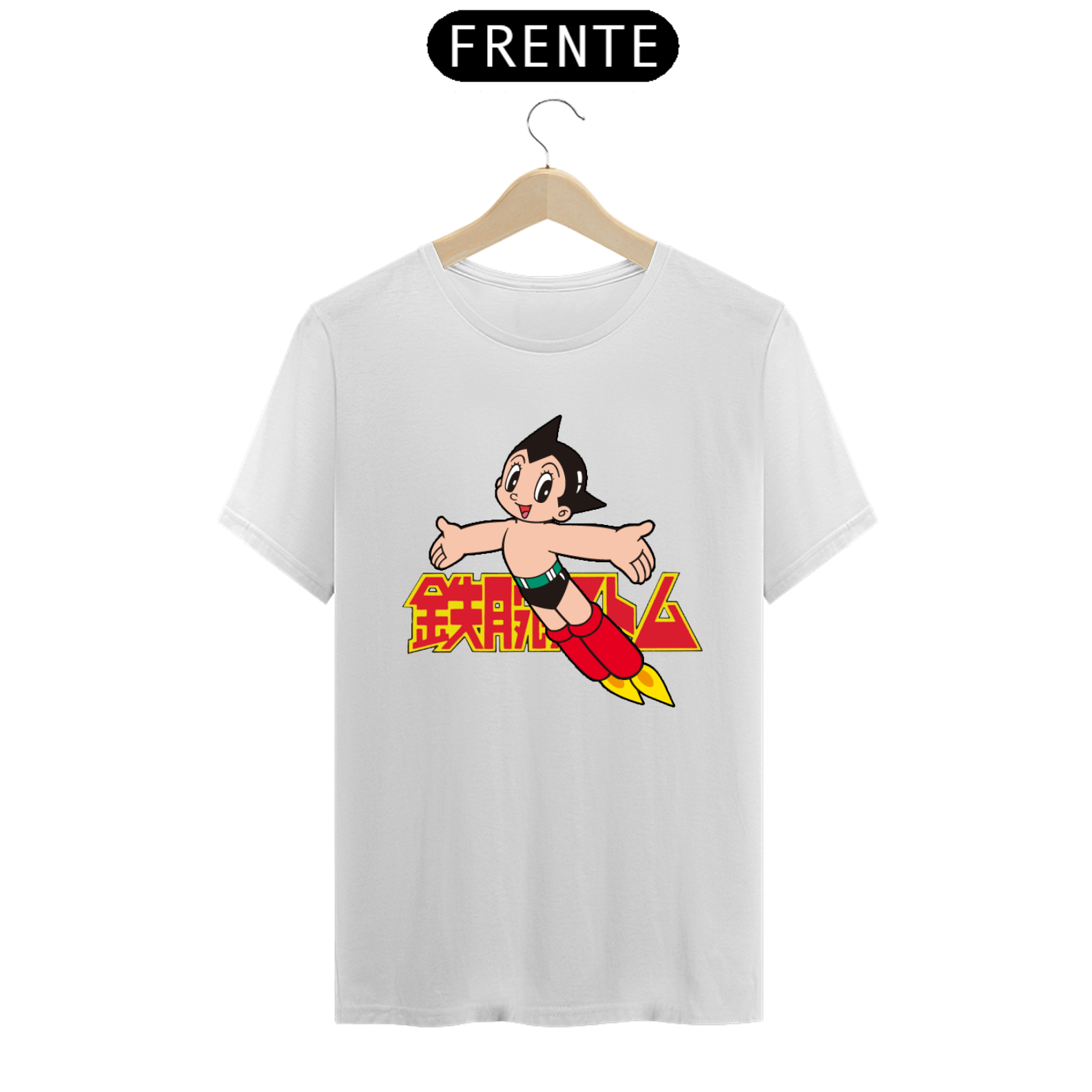 Nome do produto: Camisa Tetsuwan Atom - Astro Boy - várias cores