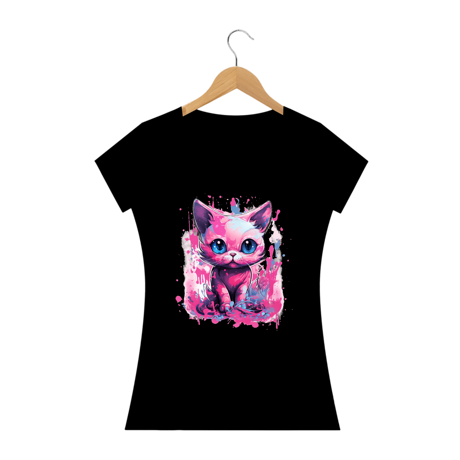 Nome do produto: Fantasy Hub - Gato Artista (Feminino)