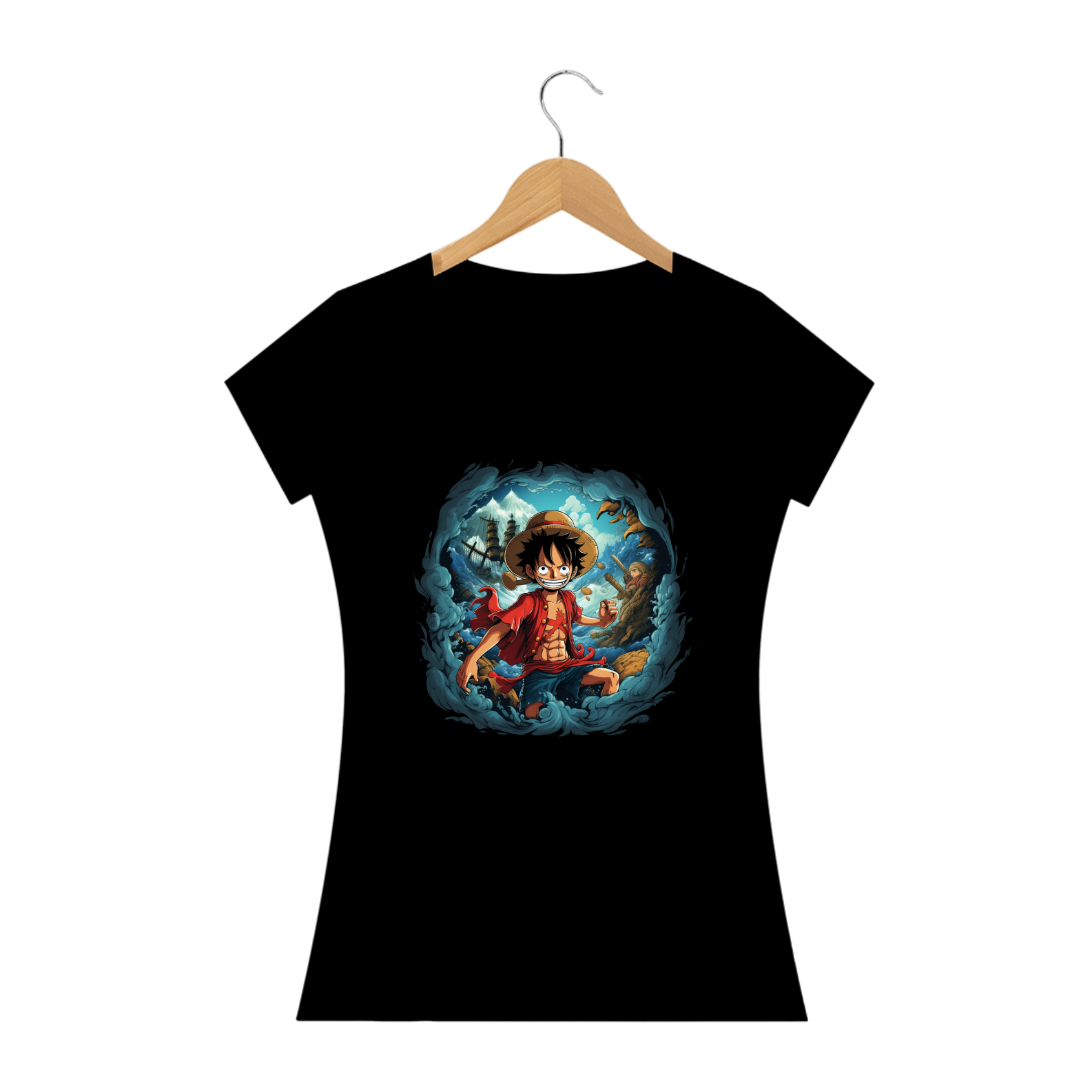 Nome do produto: Fantasy Hub - One Piece - Luffy (Feminino)