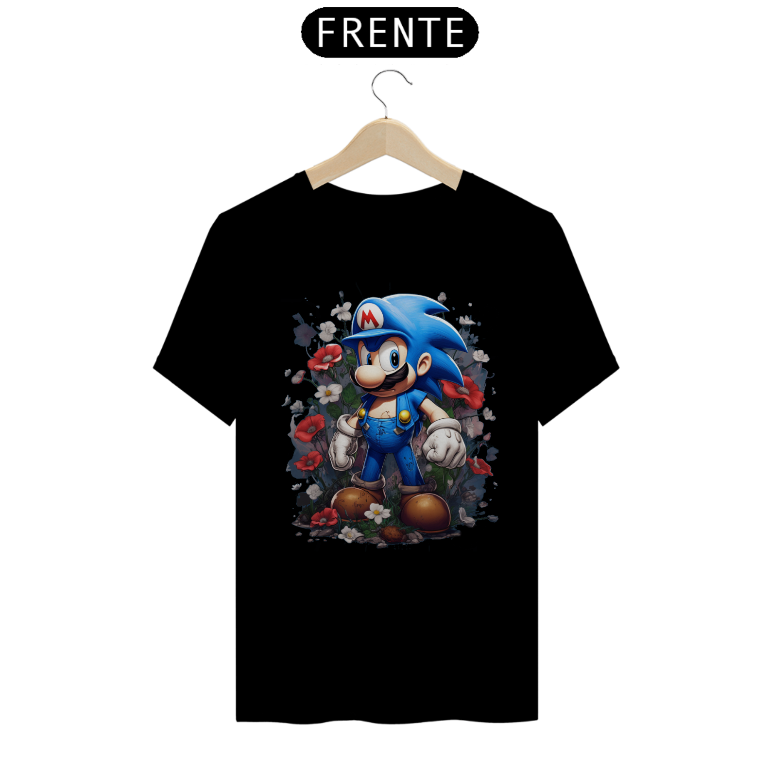 Nome do produto: Fantasy Hub - Mario Sonic (Masculino)