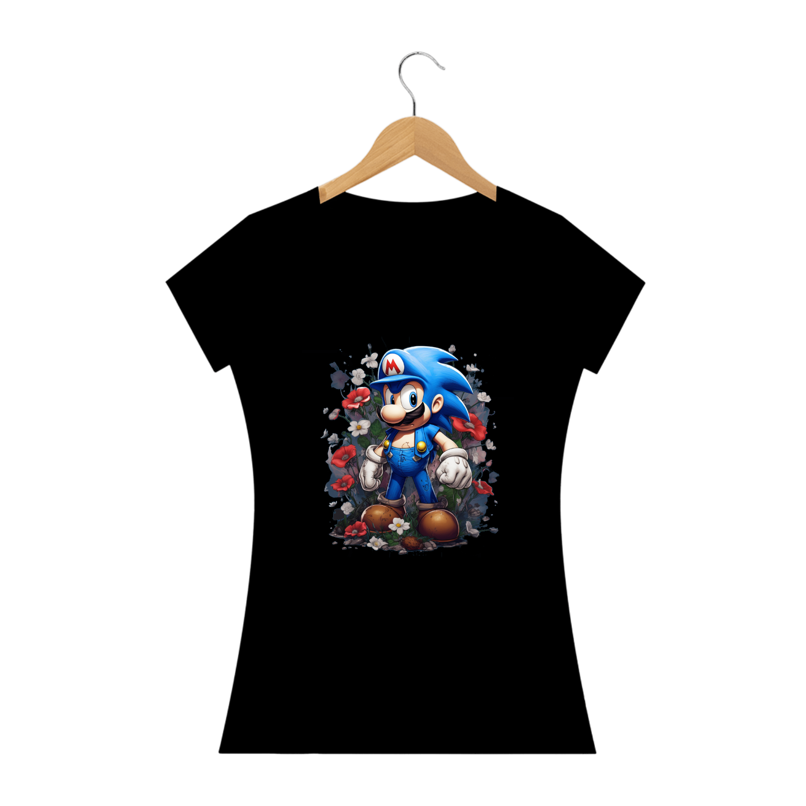 Nome do produto: Fantasy Hub - Mario Sonic (Feminino)
