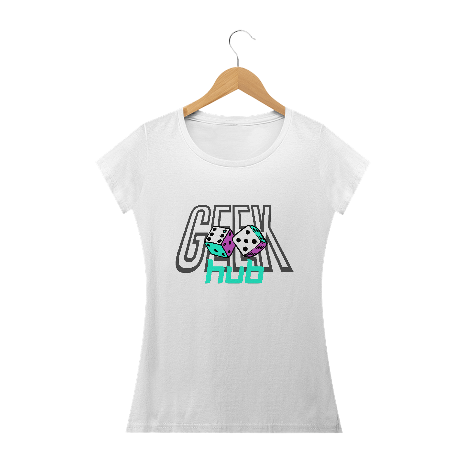 Nome do produto: Camisa GeekHub BabyLook(CLASSIC) - 01