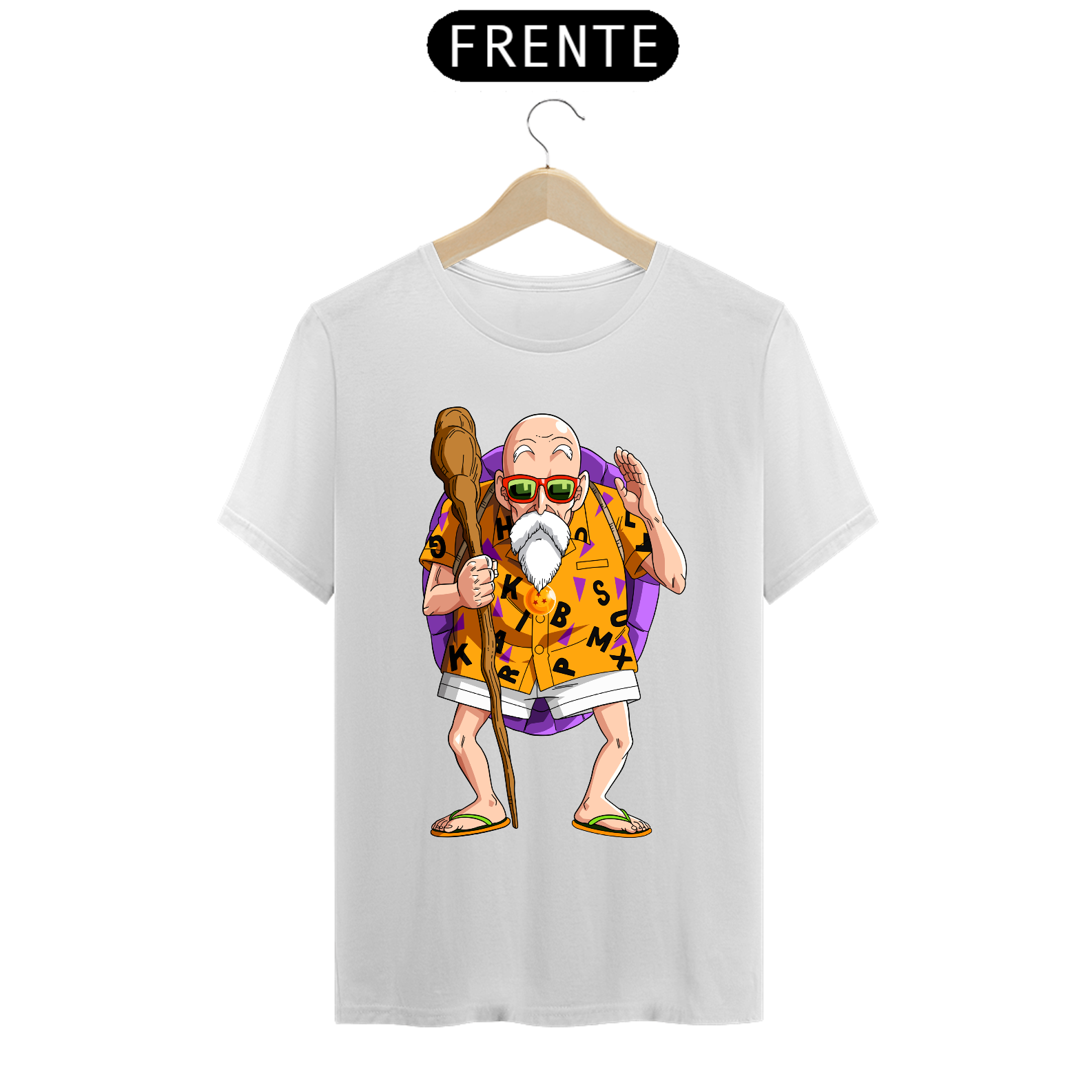 Nome do produto: Camisa Classic Dragon Ball - Mestre Kame