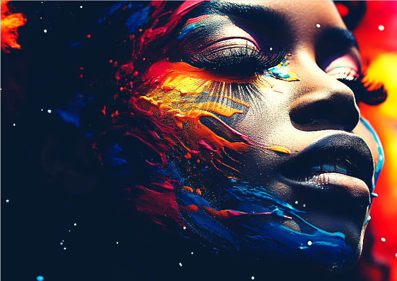 Nome do produto: Poster - Afro Arte Cores