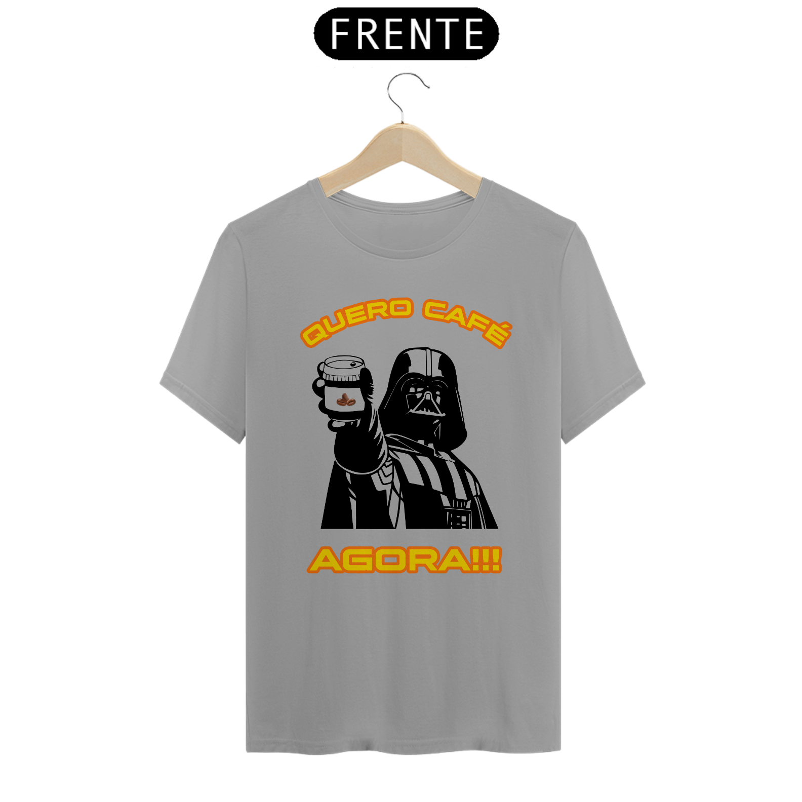 Nome do produto: Camiseta - Darth Vader (Café)