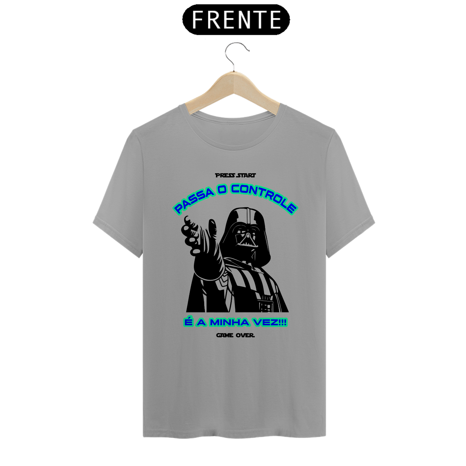 Nome do produto: Camiseta - Darth Vader (Passa o Controle)